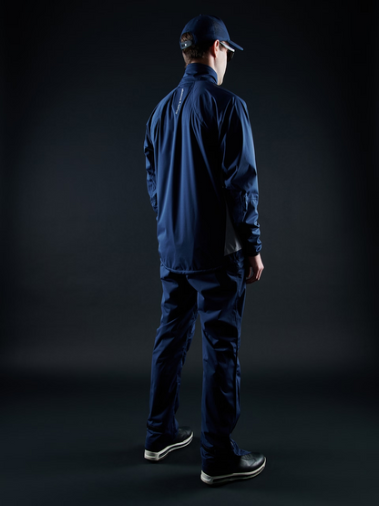 Geacă Impermeabilă de Golf Bărbați Abacus Pitch 6040 – Midnight Navy