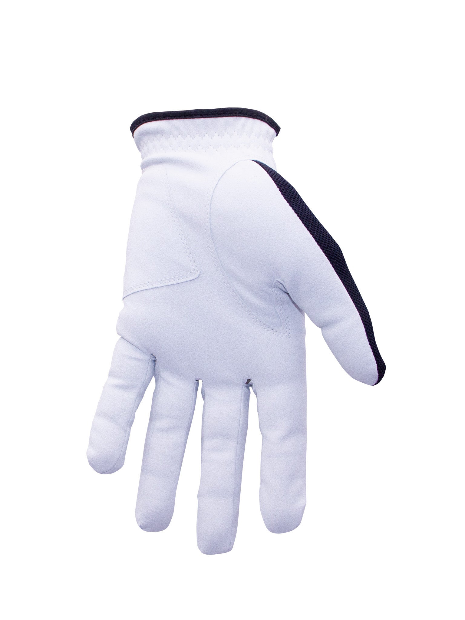 Mănușă golf bărbați Abacus Flexible White/Black — material flexibil grip precis